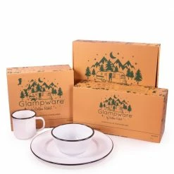 Black Rolled Edge 3-Cup Enamelware Bowl (Set of 4) by Golden Rabbit -Deals Mind Reader Store black golden rabbit bowls rbw93 1f 1000