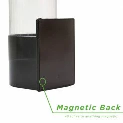 70-100-Black Plastic Surface Mount Magnetic Cup Dispenser by Mind Reader -Deals Mind Reader Store black mind reader beverage dispensers wmcup blk 1f 1000