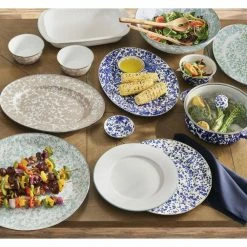 4 oz. Cobalt Swirl Enamelware Round Tasting Bowls (Set of 6) by Golden Rabbit -Deals Mind Reader Store cobalt swirl golden rabbit bowls cb59s6 40 1000