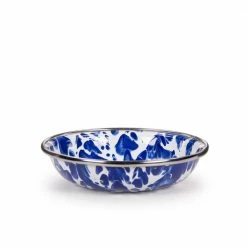 4 oz. Cobalt Swirl Enamelware Round Tasting Bowls (Set of 6) by Golden Rabbit -Deals Mind Reader Store cobalt swirl golden rabbit bowls cb59s6 c3 1000