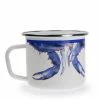 24 oz. Blue Crab Enamelware Grande Mug (Set of 4) by Golden Rabbit
