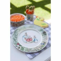 Polka Dot Peter 3-Piece Feeding Set with Plate Bowl and Mug by Golden Rabbit -Deals Mind Reader Store golden rabbit dinnerware sets bpm99 31 1000