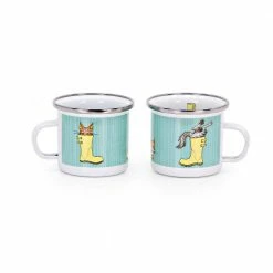 3-Piece Raining Cats and Dogs Feeding Set with Plate Bowl and Mug by Golden Rabbit -Deals Mind Reader Store golden rabbit dinnerware sets cd99 1f 1000
