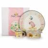 Jemima Puddle-Duck 3-Piece Feeding Set with Plate Bowl and Mug by Golden Rabbit
