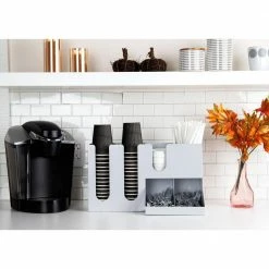 Multi-Section Condiment Station in Silver by Mind Reader 13 Multi-Section Condiment Station in Silver by Mind Reader -Deals Mind Reader Store mind reader condiment servers 2cupcave sil 31 1000