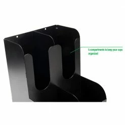 4-Compartment Dual-Level Condiments Holder in Black Royal by Mind Reader -Deals Mind Reader Store mind reader condiment servers 2layer4 bkry 1f 1000