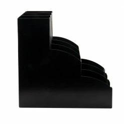 9-Multi-Level Compartment Holder for Condiments in Black Royal by Mind Reader -Deals Mind Reader Store mind reader condiment servers 3layer9 bkry 4f 1000