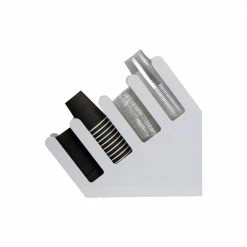 White 'Fancy' Acrylic 4-Compartment Cup and Lid Holder by Mind Reader -Deals Mind Reader Store mind reader condiment servers 4acuphold wht 1f 1000