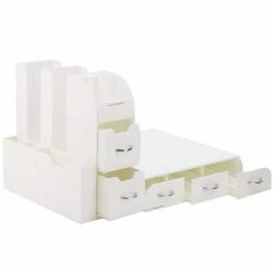 Combine 52-Capactiy 5-Drawer White Coffee Pod Storage and Condiment Organizer by Mind Reader -Deals Mind Reader Store mind reader condiment servers cmb02 wht 1f 1000
