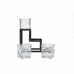 24 oz. 3-Compartment Tiered Black Metal Condiment Server Jar Stand, Garnish Station for Restaurant, Bars, Removable Jars by Mind Reader -Deals Mind Reader Store mind reader condiment servers conjar3 blk 4f 1000