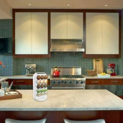 Apollo 30-Capacity White K-Cup Storage Carousel by Mind Reader -Deals Mind Reader Store mind reader condiment servers crs02 wht fa 1000