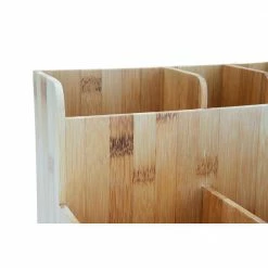 Bamboo 5 Section Dual-Level Condiment Organizer in Brown by Mind Reader -Deals Mind Reader Store mind reader condiment servers lcadbm brn 1f 1000