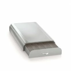 Anchor 50-Capacity Silver Nespresso Coffee Capsule Drawer by Mind Reader 10 Anchor 50-Capacity Silver Nespresso Coffee Capsule Drawer by Mind Reader -Deals Mind Reader Store mind reader condiment servers nest3pc gry 44 1000