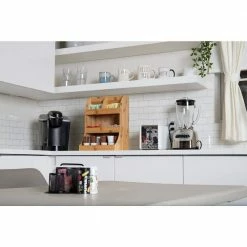 Bamboo 8-Section Condiment Organizer Brown by Mind Reader 11 Bamboo 8-Section Condiment Organizer Brown by Mind Reader -Deals Mind Reader Store mind reader condiment servers towerbm brn 31 1000