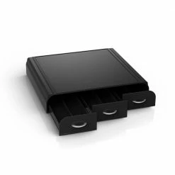 Anchor 36-Capacity Black K-Cup Storage Drawer by Mind Reader -Deals Mind Reader Store mind reader condiment servers try01 blk 1d 1000