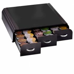 Anchor 36-Capacity Black K-Cup Storage Drawer by Mind Reader