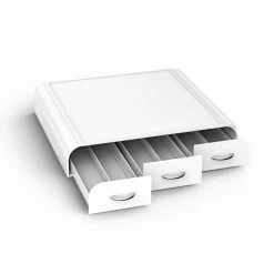 Anchor 36-Capacity White K-Cup Storage Drawer by Mind Reader -Deals Mind Reader Store mind reader condiment servers try01 wht fa 1000