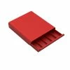 Coupe 30-Capacity Red Coffee Pod Drawer by Mind Reader