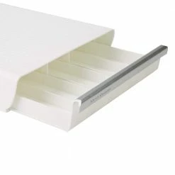 Coupe 30-Capacity White Coffee Pod Drawer by Mind Reader -Deals Mind Reader Store mind reader condiment servers try30 wht 44 1000