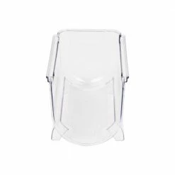 Clear Wine Bottle Plastic Storage Bin (Set of 2) by Mind Reader -Deals Mind Reader Store mind reader wine totes winboth2 clr 44 1000