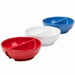 12 fl. oz. Assorted Color Ceramic Cereal Bowl (Set of 3) by Mind Reader