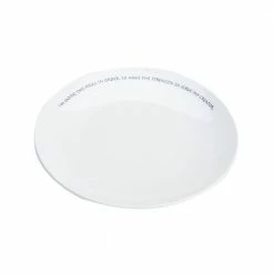 3-Piece Traditional White Ceramic Dinnerware Set (Service for 1) by Mind Reader -Deals Mind Reader Store white mind reader dinnerware sets relidish3 wht fa 1000